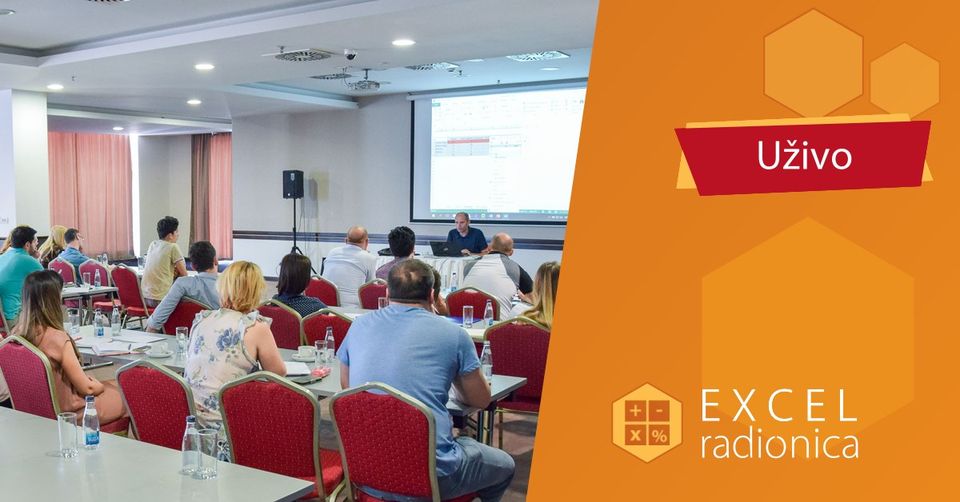 Excel radionica - Uživo (Zoom aplikacija)