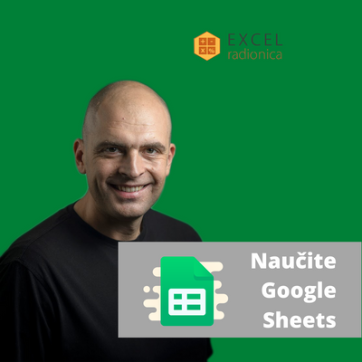 Naučite Google Sheets