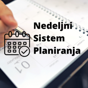 Webinar uživo - Nedeljni Sistem Planiranja
