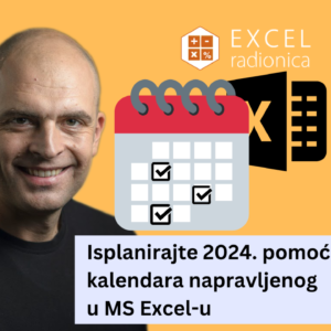 Isplanirajte 2024. pomoću kalendara napravljenog u MS Excel-u = 7 EUR-a